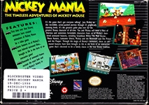 Mickey Mania The Timeless Adventures of Mickey Mouse Back CoverThumbnail